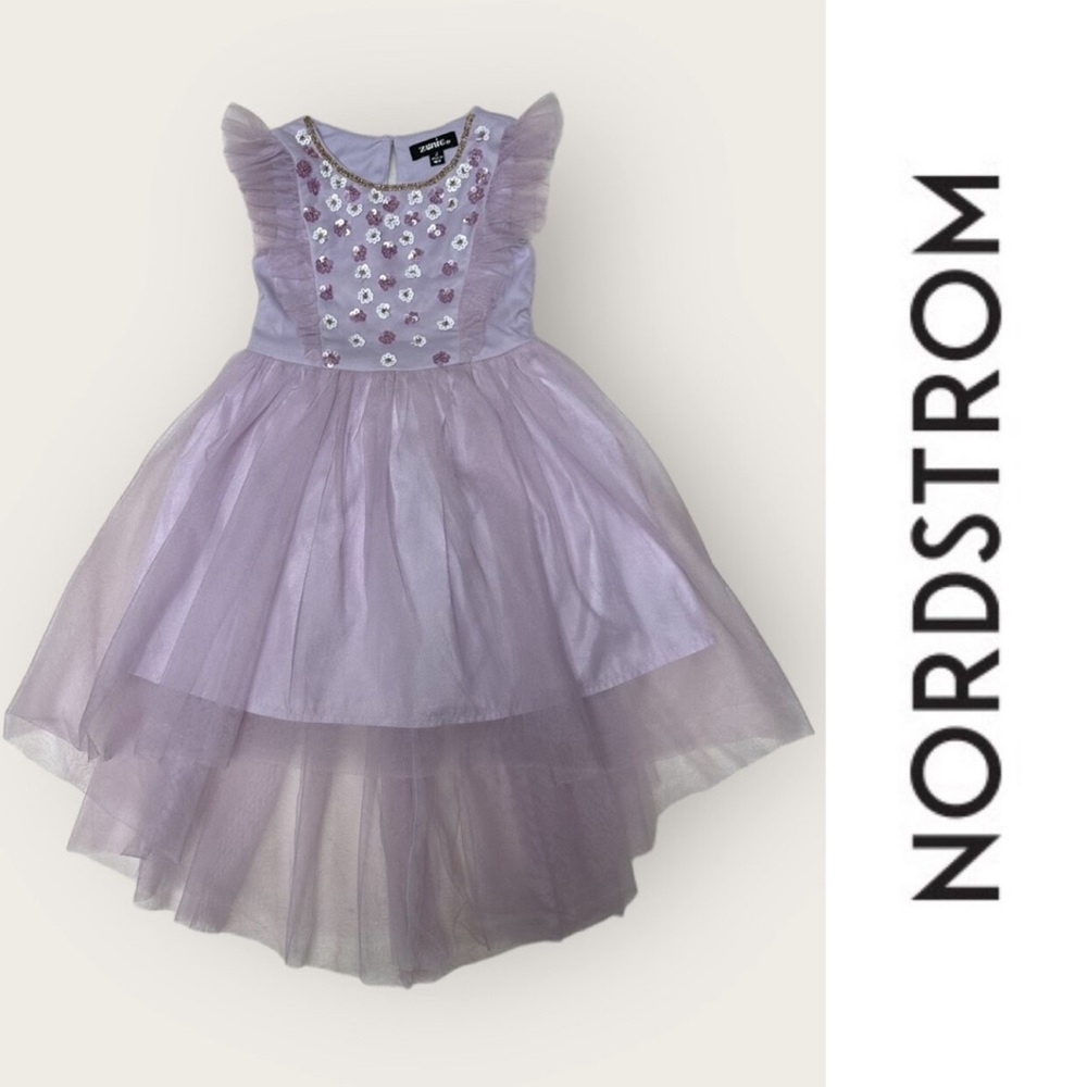 Zunie Sleeveless Lilac‎ Tulle Dress, Size 3, MSRP $50